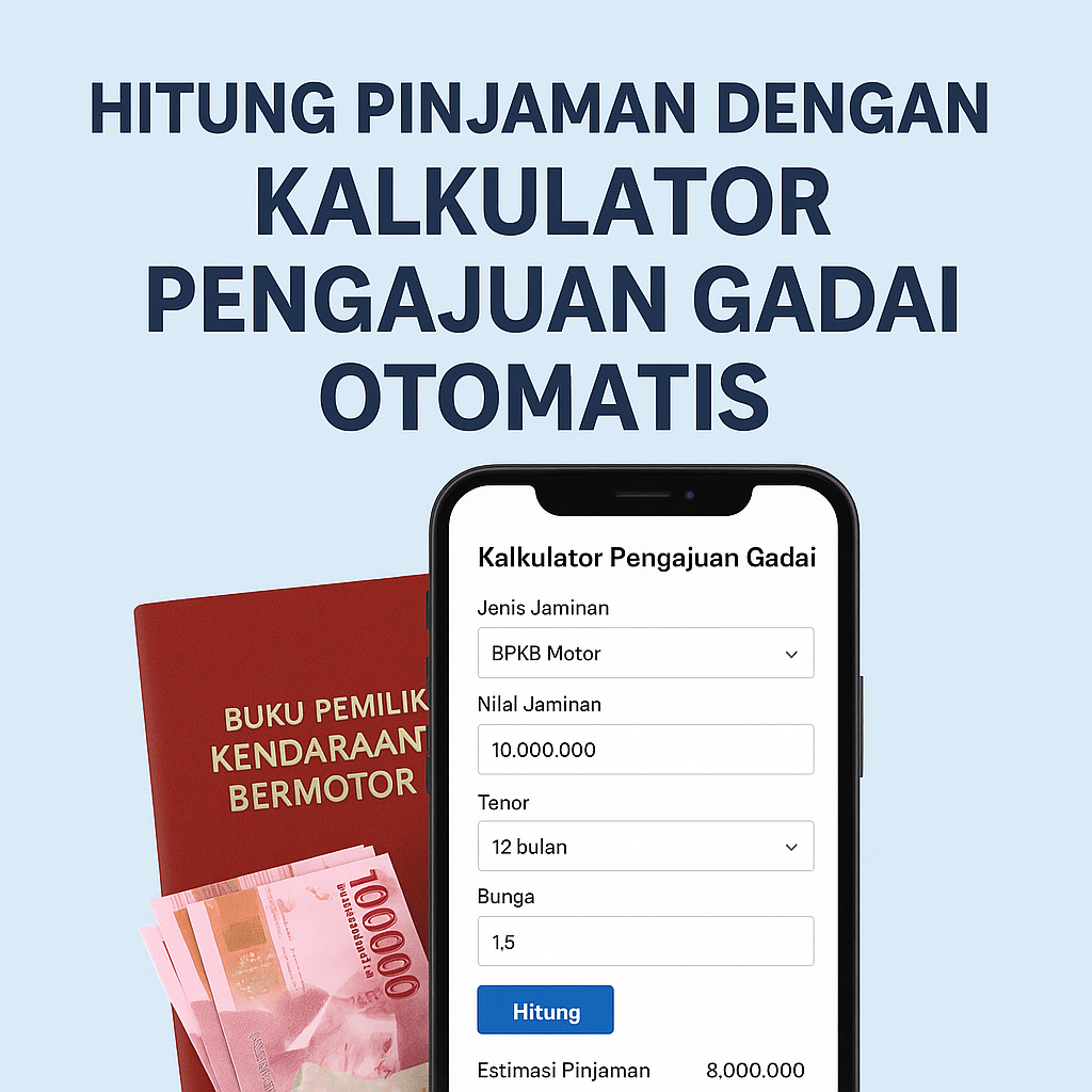 Lebih Bijak Ajukan Kredit Jaminan BPKB dengan Bantuan Kalkulator Pinjaman